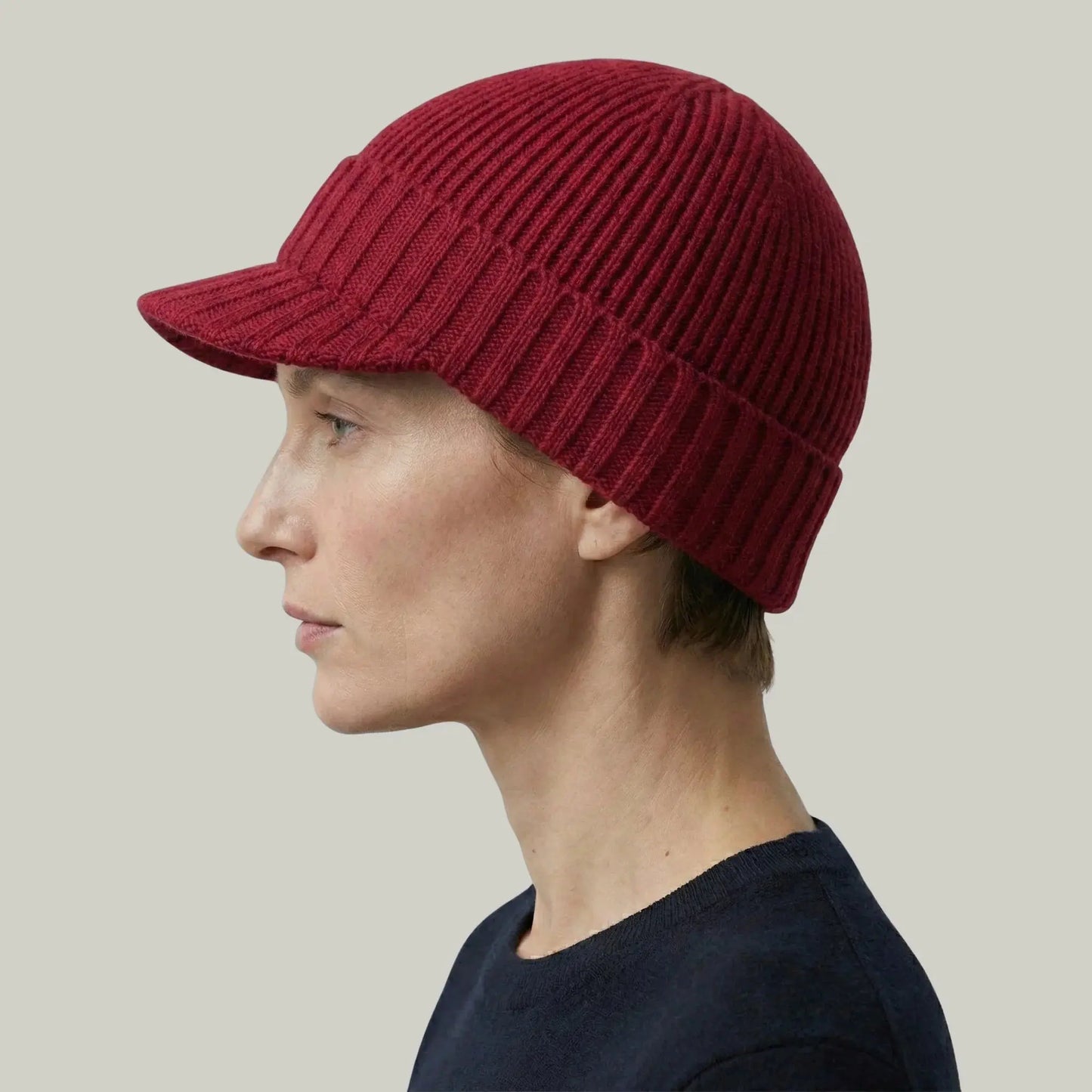 Bonnet Casquette Bordeaux Homme Femme – 2 en 1 Réversible Maison Shelby
