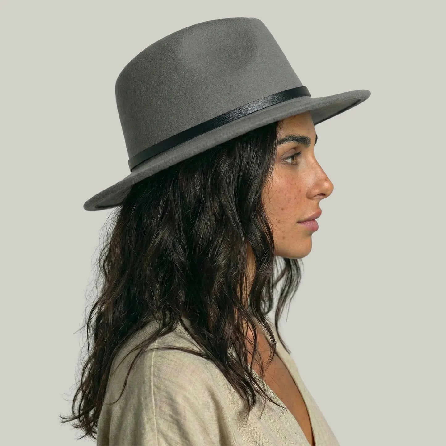 Chapeau Fedora Gris – Style Classique Homme & Femme Maison Shelby