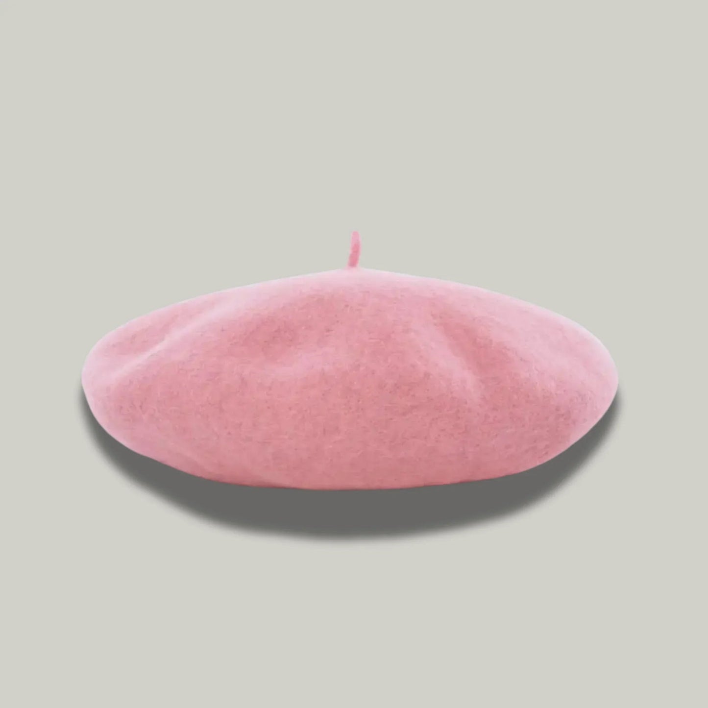 Béret Basque Femme Rose Simple