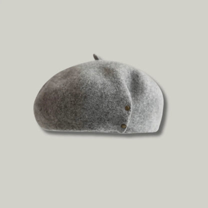 Béret Basque Femme Gris Chic