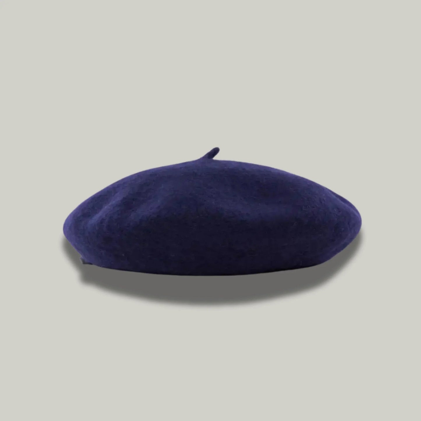 Béret Basque Femme Bleu Simple