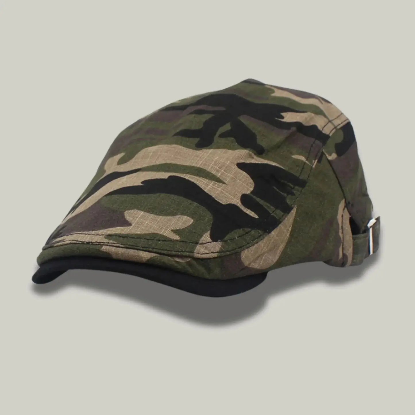 Béret Camouflage Homme – Style Militaire Classique Maison Shelby