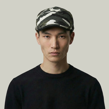 Béret Camouflage Homme – Style Militaire Classique Maison Shelby