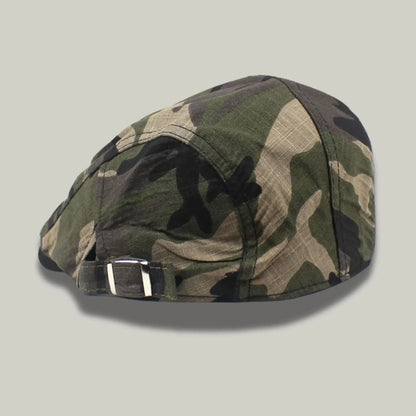 Béret Camouflage Homme – Style Militaire Classique Maison Shelby