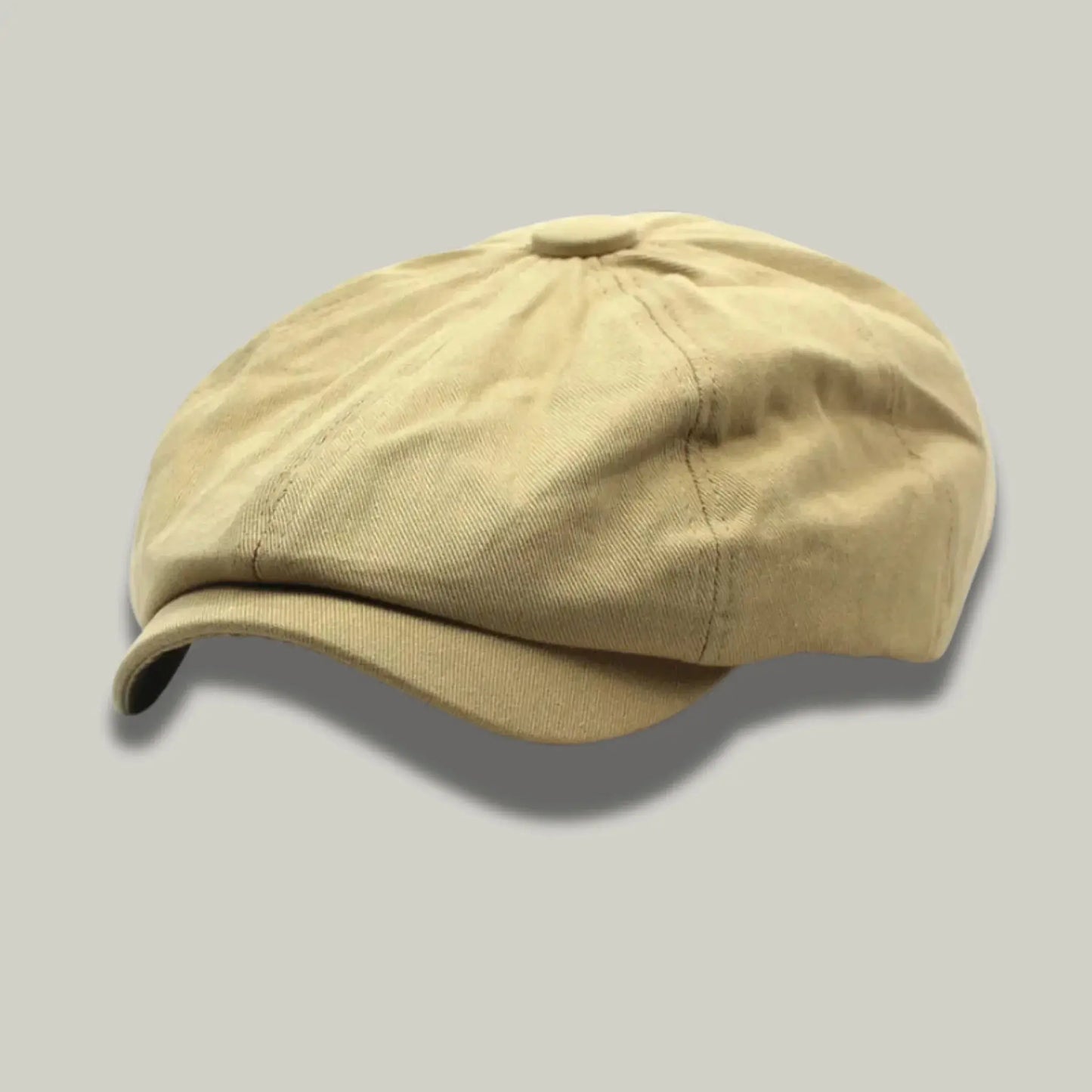 Béret Gavroche Homme Beige Sable Uni Maison Shelby