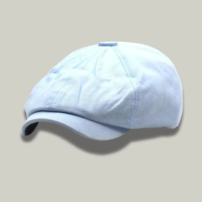 Béret Gavroche Homme Bleu Ciel Uni Maison Shelby