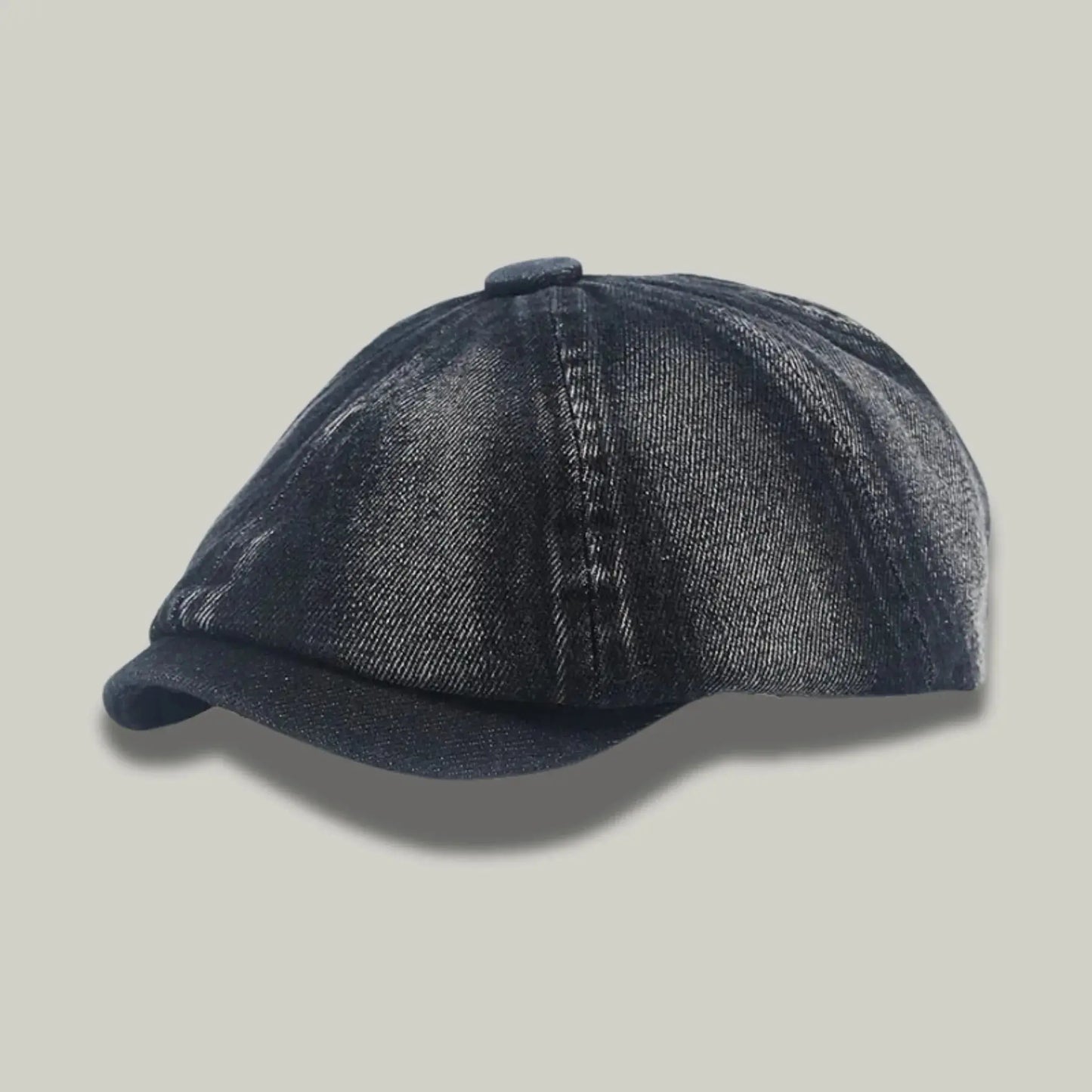 Béret Gavroche Homme Effet Jean Délavé Maison Shelby