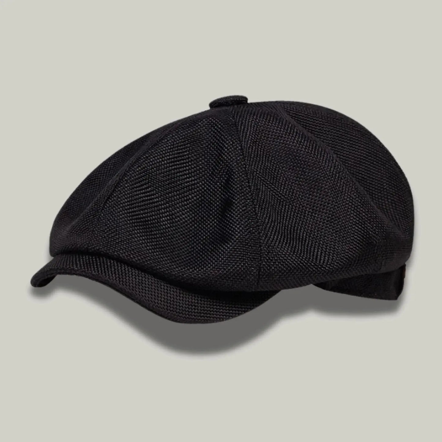 Béret Gavroche Noir Simple Maison Shelby