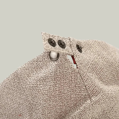 Béret Homme Noir – Tissu Texturé Léger Saison Intermédiaire Maison Shelby