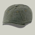 Béret Homme Vert Kaki Délavé – Coton Vintage Structuré