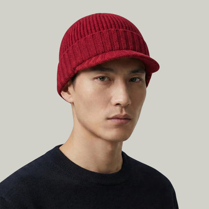Bonnet Casquette Bordeaux Homme Femme – 2 en 1 Réversible