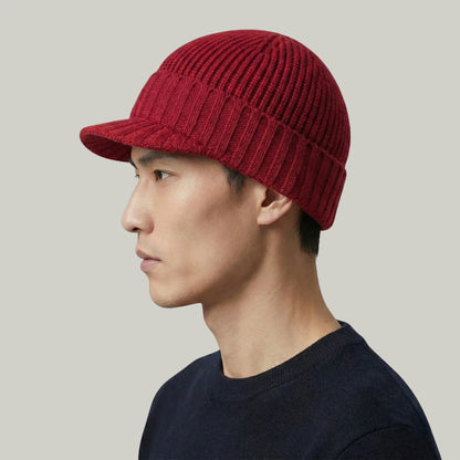 Bonnet Casquette Bordeaux Homme Femme – 2 en 1 Réversible