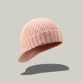 Bonnet Casquette Rose Poudré Femme Homme – 2 en 1 Réversible