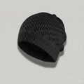 Bonnet Crochet Noir Femme – Maille Ajourée Hiver
