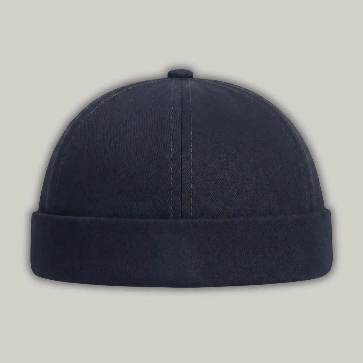 Bonnet Docker Bleu Marine Broderie Croix Homme Femme – Réglable Maison Shelby