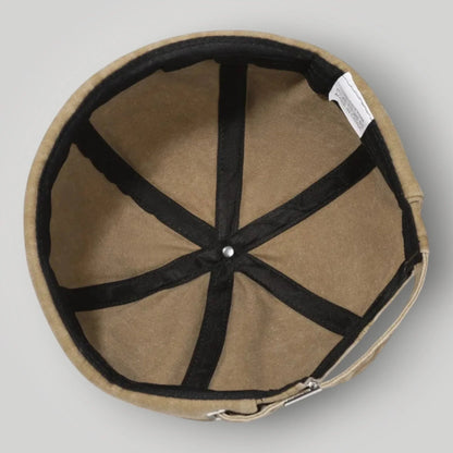 Bonnet Docker Mixte Camel Délavé Velours Ras