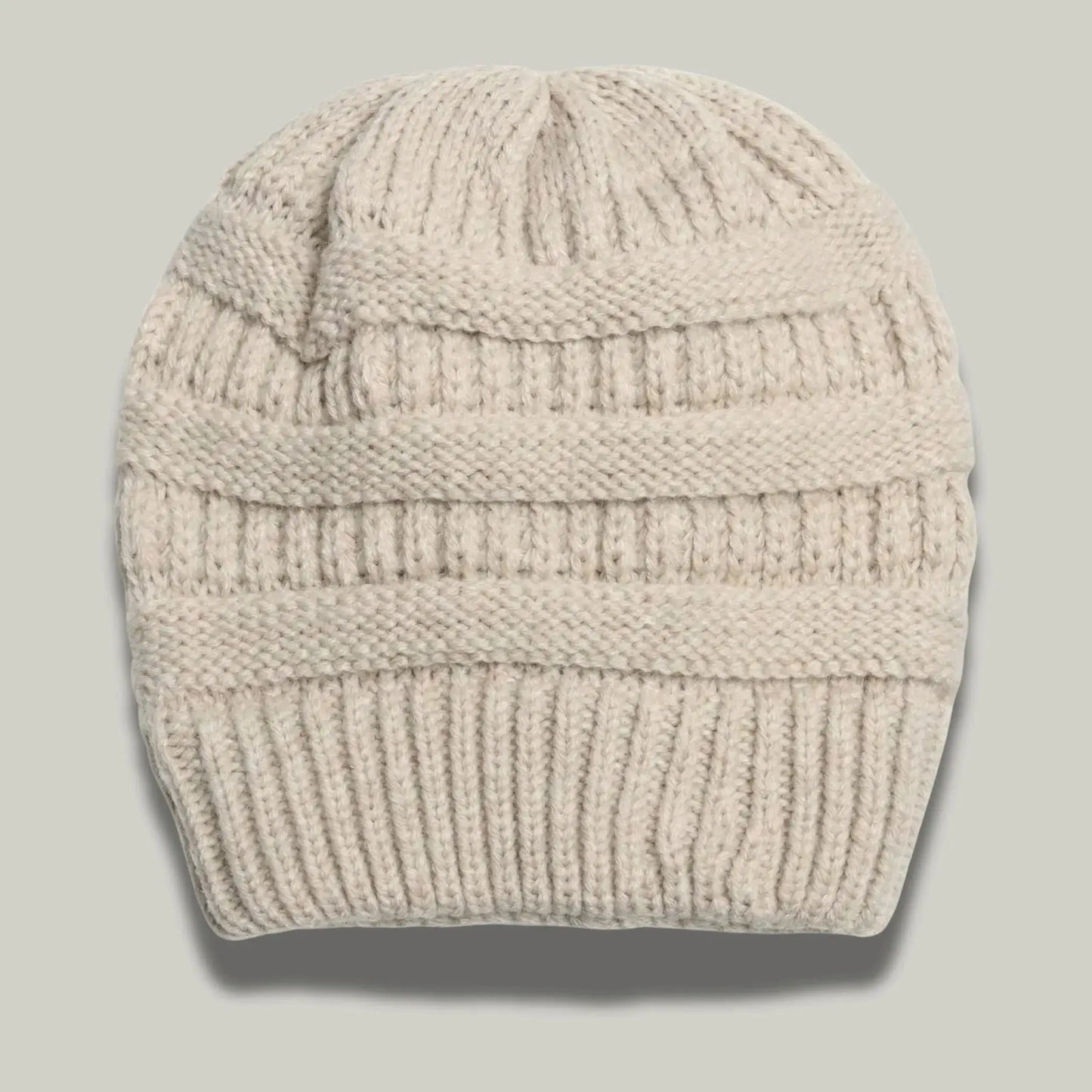 Bonnet Tricot Femme Lin Maille Relief Slouchy Maison Shelby