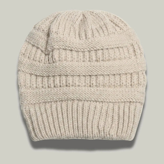 Bonnet Tricot Femme Lin Maille Relief Slouchy Maison Shelby