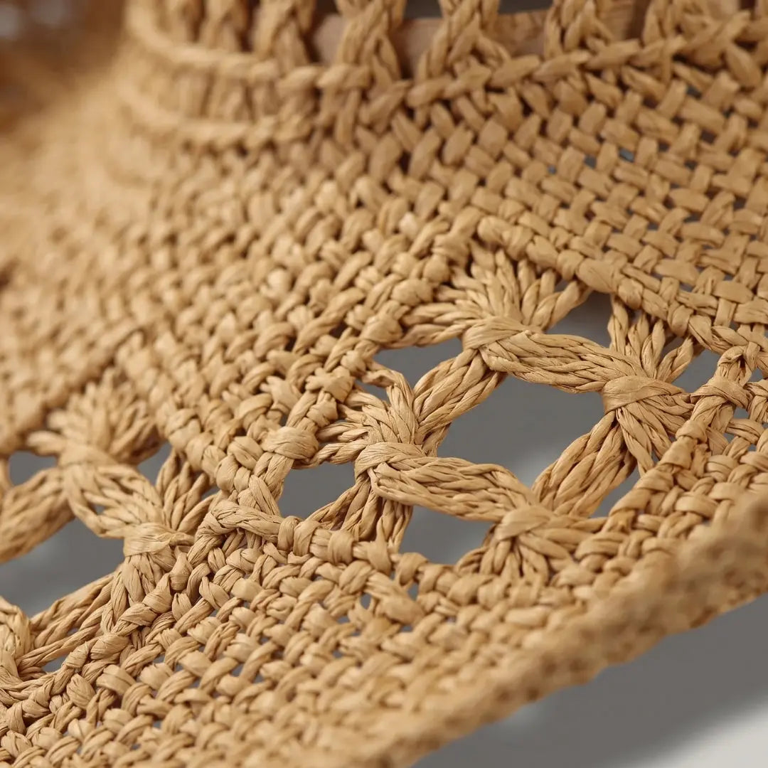 Chapeau Cowboy Femme Camel Crochet Ajouré Maison Shelby