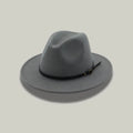 Chapeau Fedora Gris–Style Classique Homme & Femme