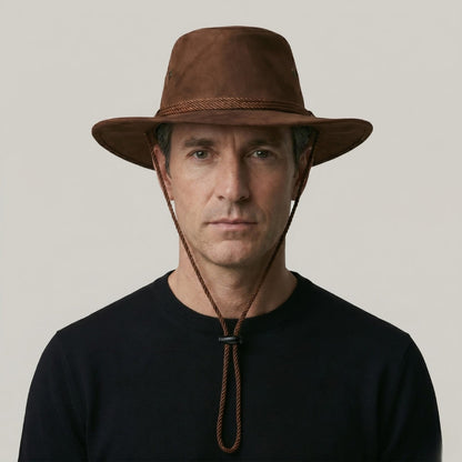 Chapeau Fedora Marron – Style Aventurier Homme & Femme
