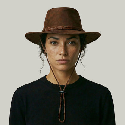Chapeau Fedora Marron – Style Aventurier Homme & Femme