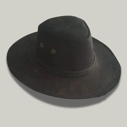 Chapeau Fedora Noir – Style Aventurier Homme & Femme