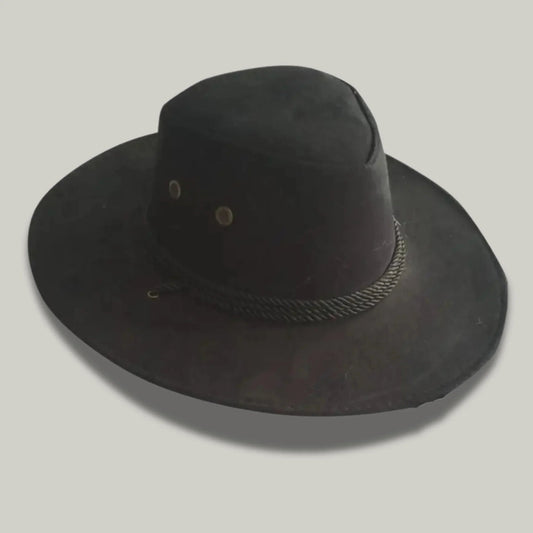 Chapeau Fedora Noir – Style Aventurier Homme & Femme