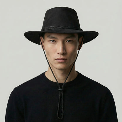 Chapeau Fedora Noir – Style Aventurier Homme & Femme