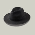 Chapeau Fedora Noir Élégant–Style Urbain Homme