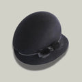 Chapeau Melon Femme Noir–Ornement Plumes Raffiné