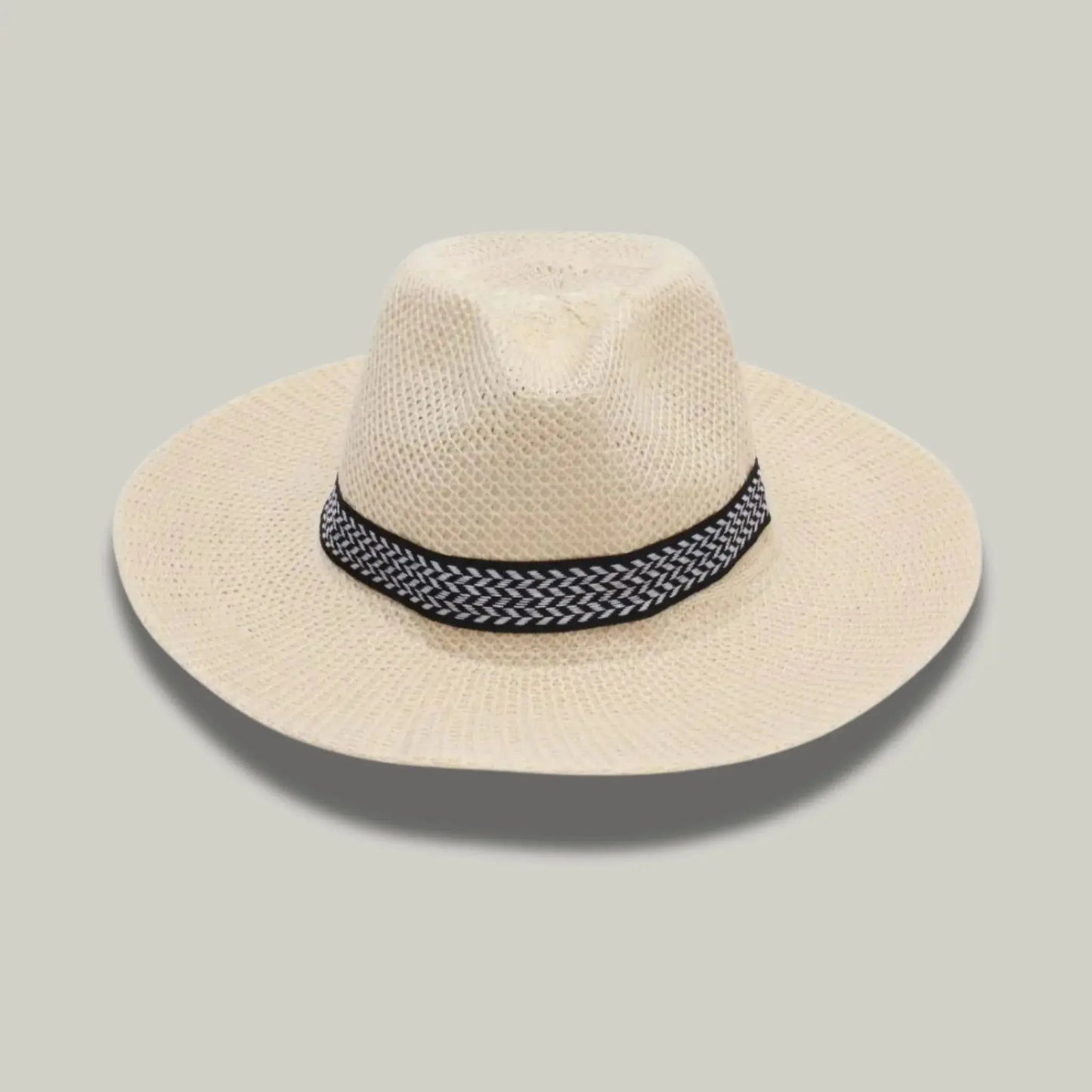 Chapeau Panama Paille Beige Bord Large – Style Estival Homme & Femme Maison Shelby
