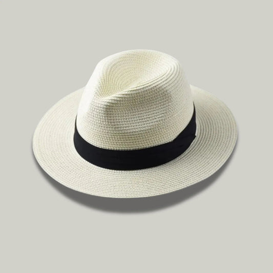 Chapeau Panama Paille Blanc – Style Estival Homme