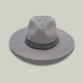 Chapeau Panama Paille Gris – Style Estival Homme & Femme