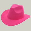Chapeau Cowboy Rose Fuchsia–Style Épuré Homme & Femme