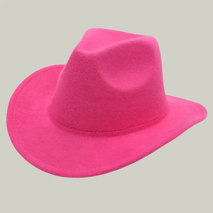 Chapeau de Cowboy Rose Fuchsia – Style Épuré Homme & Femme Maison Shelby