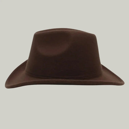 Chapeau de Cowboy Vert Kaki – Style Épuré Homme & Femme